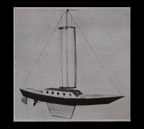  about 30" Sailboat - Magnus Windmill Rotor Sail How-To build PLANS