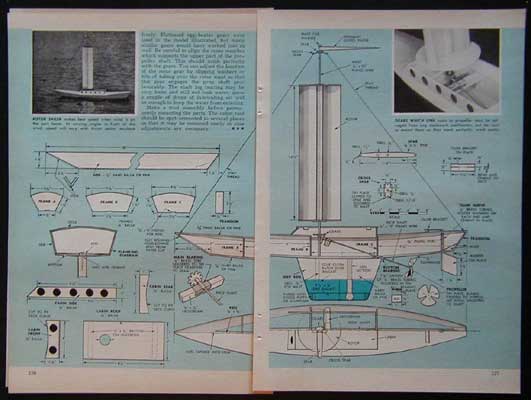  about 30" Sailboat - Magnus Windmill Rotor Sail How-To build PLANS