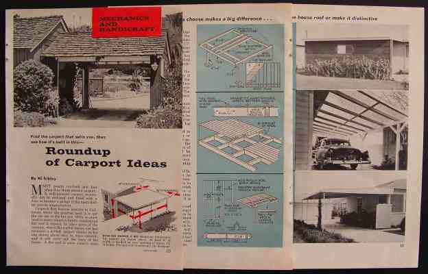 Details about Carport How-To Design Build INFO Ideas
