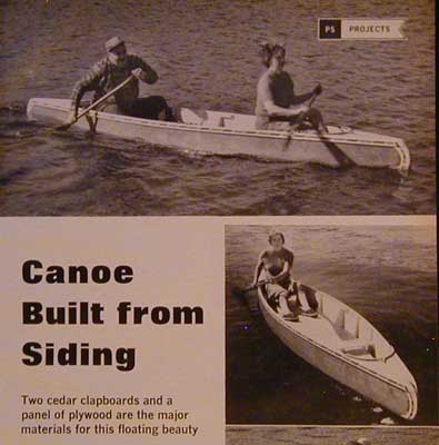  Build a 16' Cedar Canoe from Clapboard How-To build PLANS easy build